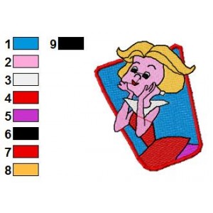 Jane Jetsons Embroidery Design